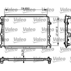 735556 VALEO Радіатор охолодження двигуна