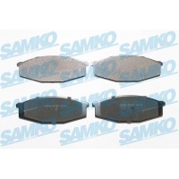 5SP289 SAMKO Комплект гальмівних колодок дисковий гальм