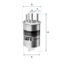 24.188.00 UFI Паливний фільтр