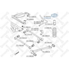 12-17012-SX STELLOX Опора стійки амортизатора