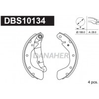 DBS10134 DANAHER Комплект гальмівних колодок