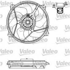 696138 VALEO Вентилятор охолодження двигуна
