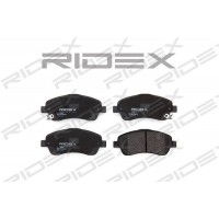 402B0015 RIDEX Комплект гальмівних колодок дисковий гальм