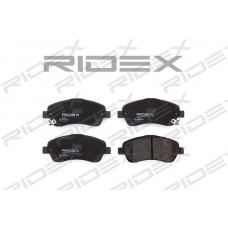 402B0015 RIDEX Комплект гальмівних колодок дисковий гальм