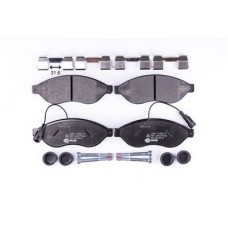 8DB 355 020-661 HELLA PAGID Комплект гальмівних колодок дисковий гальм