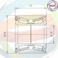 70-160054 MULTIPARTS Комплект підшипника ступиці колеса