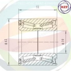 70-160054 MULTIPARTS Комплект підшипника ступиці колеса