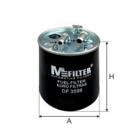 DF 3596 MFILTER Паливний фільтр