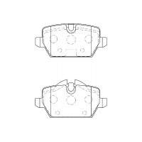 2135696 Omnicraft Комплект гальмівних колодок дисковий гальм