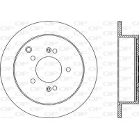 BDA2174.10 OPEN PARTS Гальмівний диск
