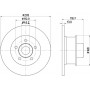MDC326 MINTEX Гальмівний диск