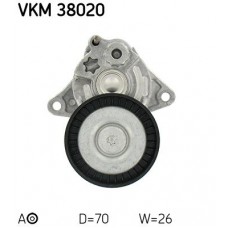 VKM 38020 SKF натяжний ролик, Поліклиновий ремінь