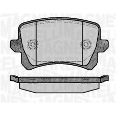 363916060658 MAGNETI MARELLI Комплект гальмівних колодок дисковий гальм