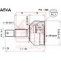 PG-364 ASVA Шарнирный комплект, Привідний вал