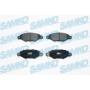 5SP708 SAMKO Комплект гальмівних колодок дисковий гальм