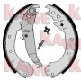 04650 KAWE Комплект гальмівних колодок