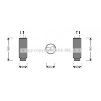 TOD024 AVA QUALITY COOLING Осушувач кондиціонера