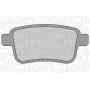 363916060660 MAGNETI MARELLI Комплект гальмівних колодок дисковий гальм