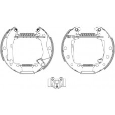 MSP059 MINTEX Комплект гальмівних колодок