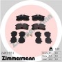 24013.155.1 ZIMMERMANN Комплект гальмівних колодок дисковий гальм