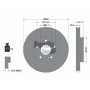 BDS2100 BENDIX Braking Гальмівний диск