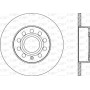 BDA2029.10 OPEN PARTS Гальмівний диск