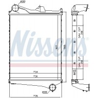 97006 NISSENS Интеркулер
