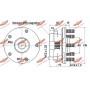 01.97731 AUTOKIT Комплект підшипника ступиці колеса