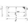AC 672 000S MAHLE Конденсатор кондиціонера