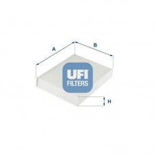 53.299.00 UFI Фільтр повітря у внутрішньому просторі