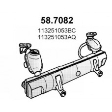 58.7082 ASSO Глушник вихлопних газів кінцевий