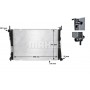 CR 1355 000S MAHLE Радіатор охолодження двигуна