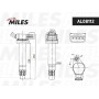 AL08112 MILES Котушка запалювання