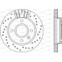BDRS1176.25 OPEN PARTS Гальмівний диск