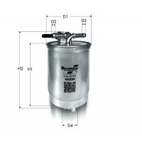 GS229 TECNECO FILTERS Паливний фільтр