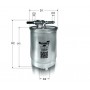 GS229 TECNECO FILTERS Паливний фільтр