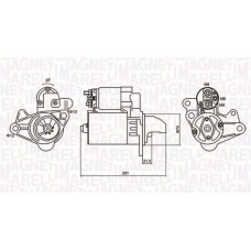 063721254010 MAGNETI MARELLI Стартер