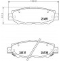 8DB 355 016-751 HELLA PAGID Комплект гальмівних колодок дисковий гальм