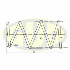 GCS092590 G.U.D. Пружина ходової частини