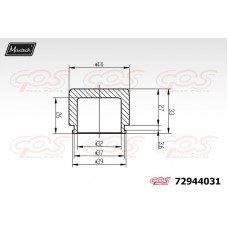 72944031 MAXTECH Поршень корпус скоби гальма