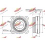 01.97695 AUTOKIT Комплект підшипника ступиці колеса
