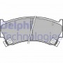 LP1590 DELPHI Комплект гальмівних колодок дисковий гальм