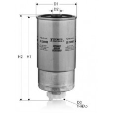 GS238HWS TECNECO FILTERS Паливний фільтр