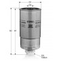 GS238HWS TECNECO FILTERS Паливний фільтр