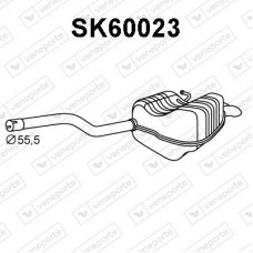 SK60023 VENEPORTE Глушник вихлопних газів кінцевий