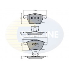 CBP01322 COMLINE Комплект гальмівних колодок дисковий гальм