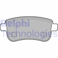 LP2153 DELPHI Комплект гальмівних колодок дисковий гальм
