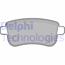 LP2153 DELPHI Комплект гальмівних колодок дисковий гальм