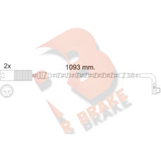 610475RB R BRAKE Сигналізатор зносу гальмівних колодок