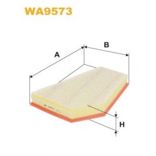 WA9573 WIX FILTERS Повітряний фільтр